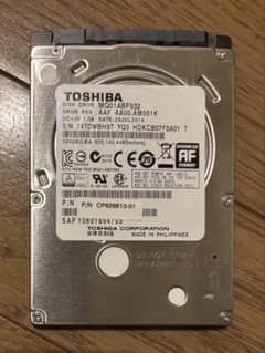 TOSHIBA 2.5インチ HDD 320GB 本体 MQ01ABF032のサムネイル