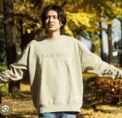 藤井風 IAM YOU スウェット トレーナー ベージュ - メルカリ