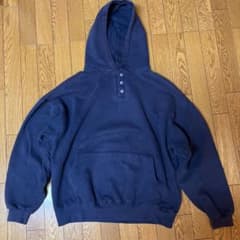 90s L.L.BEAN × Russell ヘンリーネック パーカー USA製のサムネイル