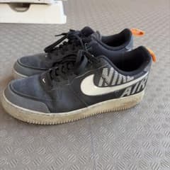 Nike Air Force 1 ブラック/ホワイトのサムネイル