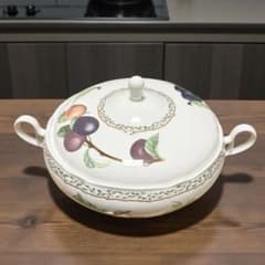 未使用 ノリタケ ダイヤモンドコレクション オーバル ボウル メディ