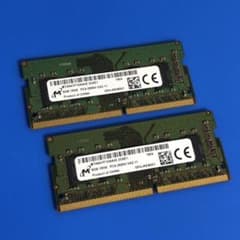 Micron(マイクロン) DDR4 2666 16GB(8GB×2枚) ノートのサムネイル