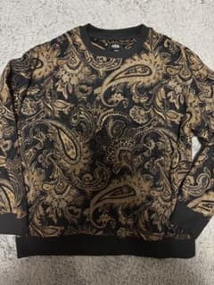 AZUL by MOUSSY ペイズリー柄スウェット Fサイズのサムネイル