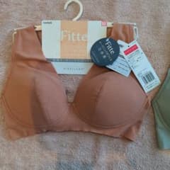 グンゼ　キレイラボ　ノンワイヤーブラジャー　肌側オーガニックコットンのサムネイル
