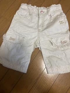 mezzo piano ハーフパンツ ベージュ レース装飾のサムネイル