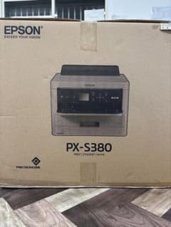 未開封】EPSON PX-S380 A4モノクロインクジェットプリンター - メルカリ