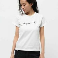 送料込み！アニエスベー Tシャツ今季ロゴTのサムネイル
