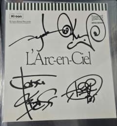 L'Arc〜en〜Ciel 直筆サイン 色紙 - メルカリ