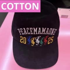 【現地完売品】PEACEMINUSONE MAMA キャップ コットン 現地完売品】PEACEMINUSONE MAMA キャップ コットン - メルカリ