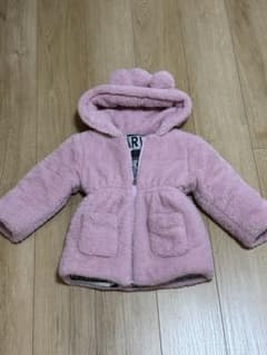 ピンクフード付きジャケット　110cmのサムネイル