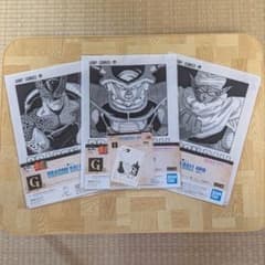드래곤 볼 이치 반 쿠지 40th G상 클리어 파일 3장 세트 + 덤 포함