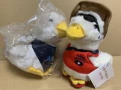 アフラック　ぬいぐるみ50体　おまけ付のサムネイル