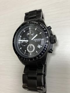 FOSSIL クロノグラフ 腕時計 ブラックのサムネイル