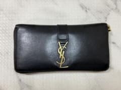 サンローラン YSLロゴ 長財布 レザー ラウンドファスナーのサムネイル