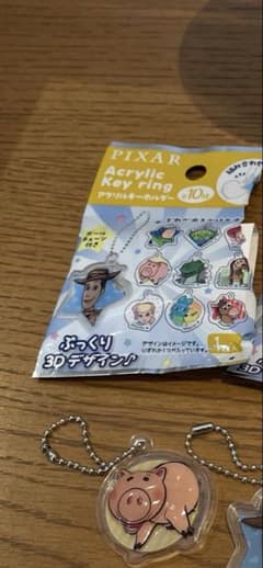 PIXAR アクリルキーホルダー ハム