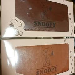 限定値下げ！セット！！！スヌーピー  長財布 茶色と焦げ茶色 かわいい♪のサムネイル