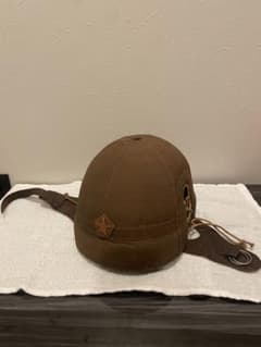 希少価値大！昭和19年製 旧日本陸軍戦車帽 夏用 大号 - メルカリ