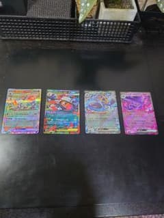 ポケモンカード ex 4枚セット エースバーン スカタンク エンペルトのサムネイル