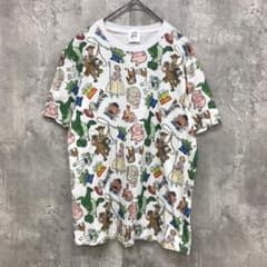 TOY STORY 토이 스토리 (M) 반소매 T 셔츠 / 화이트 / 코튼