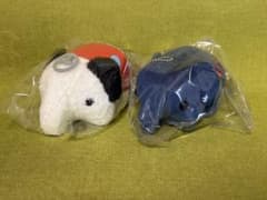 ドムドムどむぞう 花やしきコラボパン田のるぞう＆まるはなくんぬいぐるみ2体セット どむぞうくんとなかまたち ボールチェーンぬいぐるみ （パン田のるぞう