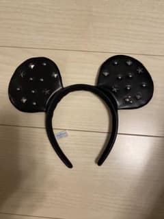 東京ディズニーリゾート・シー　 カチューシャ ブラック スタッズ　ミッキーマウスのサムネイル