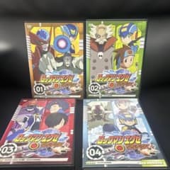 ロックマンエグゼBEAST＋　DVD　 全4巻　レンタル落ち　ビーストプラス レンタル落ちDVD】ロックマンエグゼBEAST＋ 1~4巻 - メルカリ