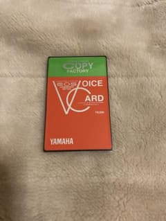 貴重　Yamaha EOS Voice Card B700 TK400 小室哲哉 Yamaha EOS B700 TK200 小室哲哉 ボイスカード - メルカリ