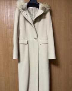 23区 ファー付き　ロングコートのサムネイル