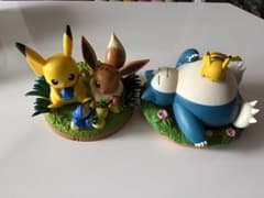 ポケットモンスター くつろぎタイム ピカチュウ＆カビゴンフィギュアの
