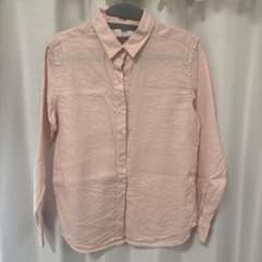 UNIQLO ピンク 長袖シャツ Sのサムネイル
