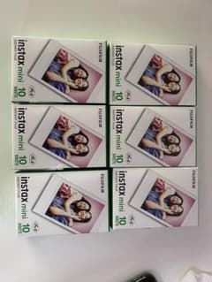 チェキインタックスミニフィルムinstax mini　6箱のサムネイル