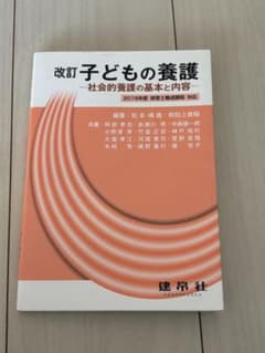 改訂 子どもの養護 2019年版のサムネイル