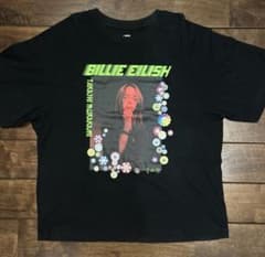 ビリーアイリッシュ 村上隆 ユニクロ コラボTシャツ ブラック Lのサムネイル