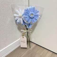 モールフラワー ブーケ 花束 ブルー系のサムネイル