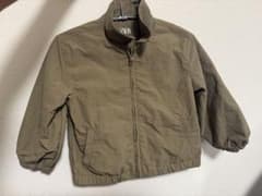 ZARA キッズ ジップアップジャケット カーキ 18Mのサムネイル