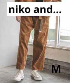 【80%OFF!!】ニコアンド niko and… コールタックワイドパンツのサムネイル