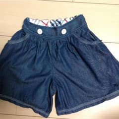 バーバリー デニム 短パン  キュロットのサムネイル