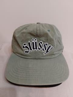 stüssy オリーブ色 キャップのサムネイル