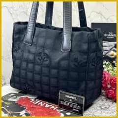 ☆極美品☆ CHANEL シャネル ニュートラベルライン トートバッグ PM 