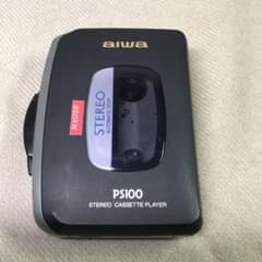 アイワ カセットプレーヤー PS100 aiwa 当時物のサムネイル