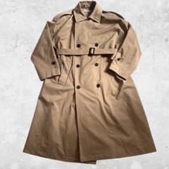 epnok オーバーダブルチェスタートレンチコート L ベージュ ロング丈
