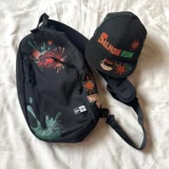NEW ERA スプラトゥーン サーモンラン ボディバッグ＆キャップ - メルカリ