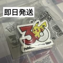 ポケモン30周年 メタルチャームマスコット ピカチュウ めじるしアクセサリーのサムネイル