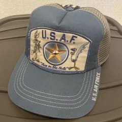 U.S.A.F. ロゴ刺繍 キャップ 世田谷ベース エアフォースブルー - メルカリ