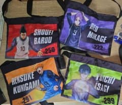 ブルーロック サコッシュ 4種セット アクリルキーホルダーのサムネイル