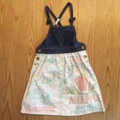 エミネム様専用 アップルシードジャンパースカート 90㎝のサムネイル