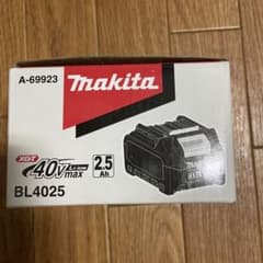 新品未使用　マキタ リチウムイオンバッテリー BL4025 箱あり 40Vmaxのサムネイル