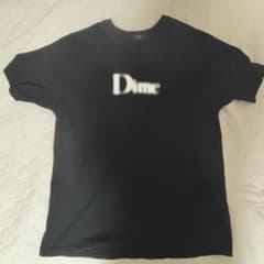 Dime スプレーロゴ Tシャツ ブラックのサムネイル