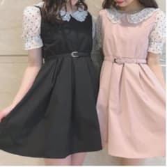 evelyn 黒ワンピースのサムネイル