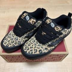 VANS ニュースクール レオパード US8 26.5cm 新品未使用 - メルカリ